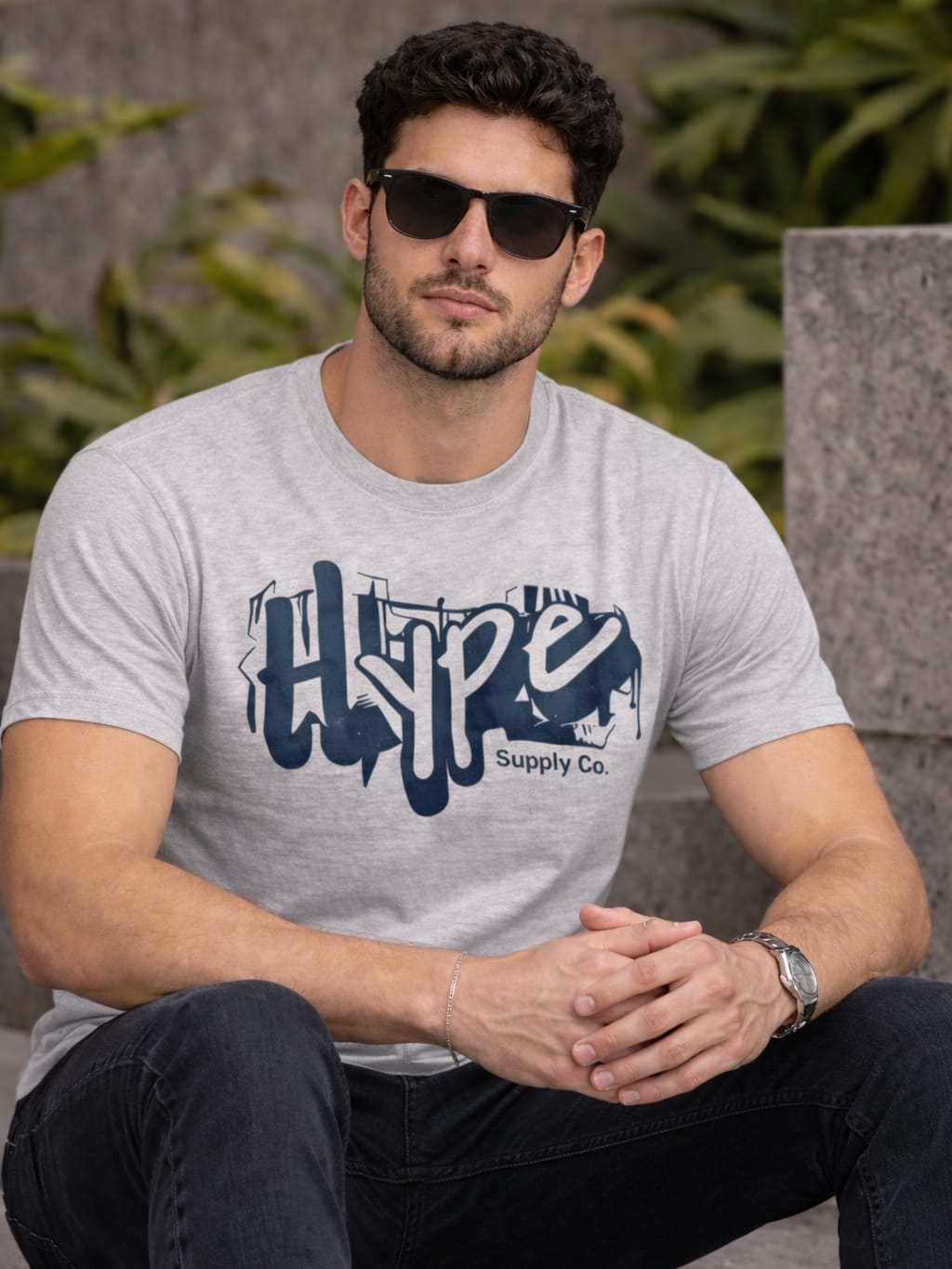 HYPE CORE- GREY MELANGE