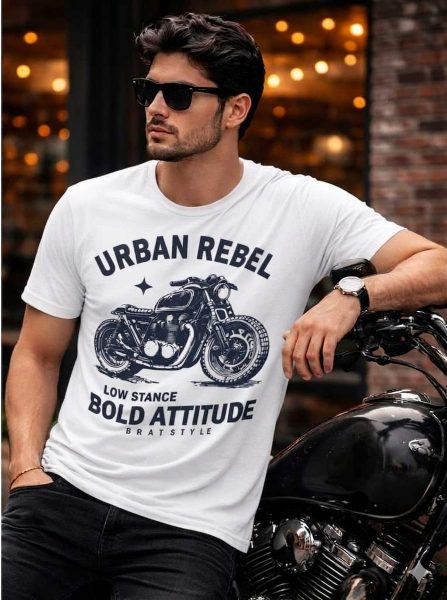 THE REBEL TEE- WHITE